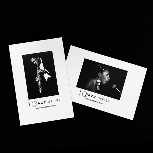 10 Jazz Greats Book Duo by Ave Pildas